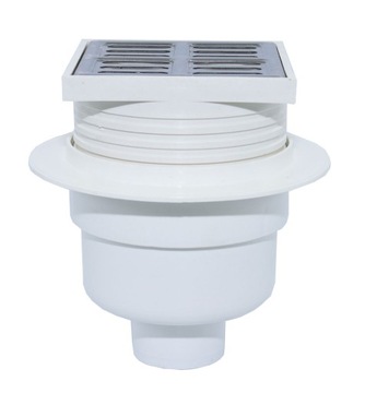 KRATKA ŚCIEKOWA 108x108-FI 50 DOLNA REGULOWANA