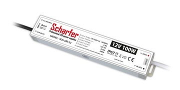 Zasilacz LED hermetyczny 12V 100W SCHARFER 7Y