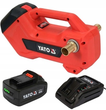 ВОДЯНОЙ И МАСЛЯНЫЙ НАСОС 18В 1800 Л/Ч+ АККУМУЛЯТОР 3000МАЧ