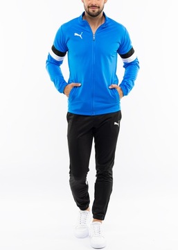 ND05_D1689-M 658653 02 Dres męski Puma Team Rise niebiesko-czarny 658653
