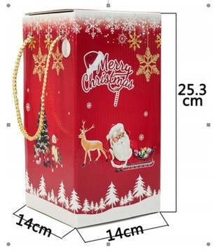 РОЖДЕСТВЕНСКАЯ ЕЛКА В СТЕКЛЕ, РОЖДЕСТВЕНСКОЕ УКРАШЕНИЕ СО СВЕТОДИОДНОЙ ПОДСВЕТКОЙ