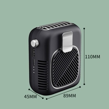 Поясной подвесной настольный вентилятор для кондиционера, портативный, 0 Вт