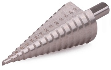 WIERTŁO STOŻKOWE STOPNIOWE CHOINKOWE METALU 4-32mm
