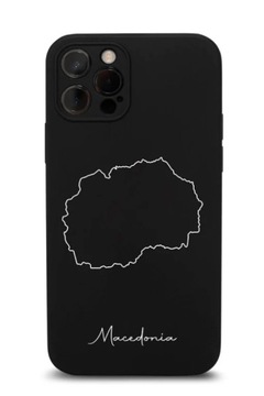 CASE OBUDOWA ETUI PLECKI CZARNE MACEDONIA IPHONE 13 PRO MAX