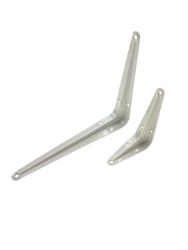 Wspornik kątownik pod półkę BIAŁY 450 mm x 400 mm