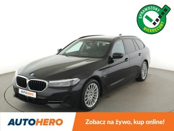 BMW Seria 5 G30-G31 Touring Plug-In 2.0 520e 204KM 2021 BMW 520 FV23 520e PHEV Automat Panorama Navi