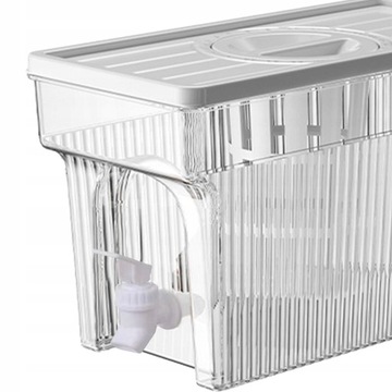 Диспенсер для напитков Portable Clear Kettle, белый