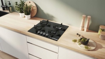 Надежный комплект встраиваемой бытовой техники BOSCH HBG57 BEL55 + PPH6A + SMV+ KGN33