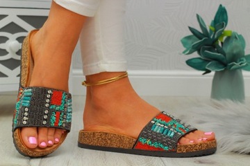 СТИЛЬНЫЕ ПРОФИЛИРОВАННЫЕ ЖЕНСКИЕ ТАПОЧКИ С ПРОБКОЙ