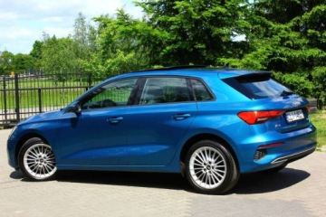 Audi A3 8Y Sportback 2.0 35 TDI 150KM 2021 Audi A3 Sportback Sportback 35TDI S tronic Advanced 150KM Bezwypadkowy Ser, zdjęcie 7