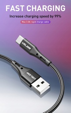 3A USB-кабель типа C Кабель для быстрой зарядки для Samsung