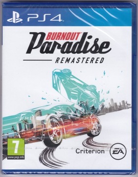 BURNOUT PARADISE ОБНОВЛЕННЫЙ ФИЛЬМ PL PS4 PS5 НОВЫЙ ДУБАЛИЗАЦИЯ