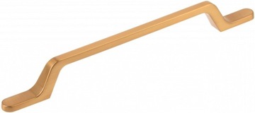 Uchwyt meblowy FLAVIO 128 mm złoty mosiądz GTV