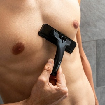 Бритва для тела и спины InnovaGoods Extaver с выдвижной ручкой