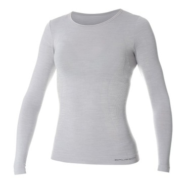 DAMSKA KOSZULKA WEŁNIANA BRUBECK COMFORT WOOL L