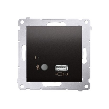 Simon 54 Odbiornik Bluetooth z ładowarką USB antracyt D7501385.01/48