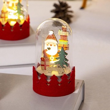 Новогодняя лампа Ночник Украшение комнаты Санты