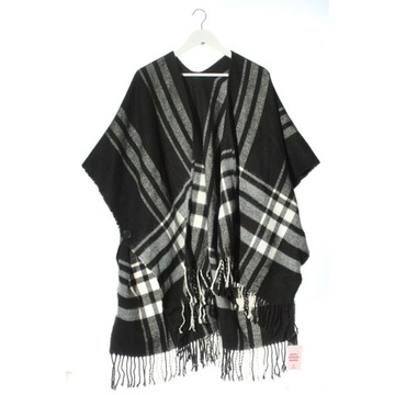 H&M Ponczo czarny Poncho