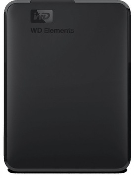 WD Elements Portable 2 ТБ, черный