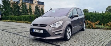 Ford S-Max I Van Facelifting 2.0 EcoBoost 203KM 2012 Ford S-Max 7-osST-lineNaviPanorama163 tys wpisuje na fakturzeOrg.lakier1wl.