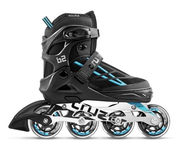 Регулируемые ролики MOVINO Cruzer B2, размеры 34–37 ABEC-9