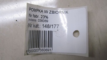 FORD ECOSPORT 1.0 ČERPADLO PALIVA CN15-9H307-FC