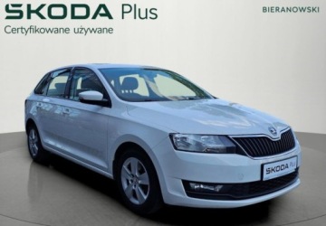 Skoda Rapid II Liftback Facelifting 1.6 TDI CR 115KM 2017 Skoda RAPID Salon PL - Serwis ASO - Klimatyzacja - Czujniki - Felgi 15-stki, zdjęcie 4