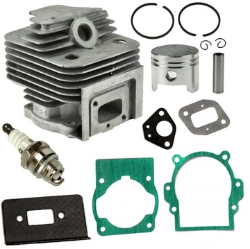 CYLINDER 40mm KOSY SPALINOWEJ + USZCZELKI + ŚWIECA