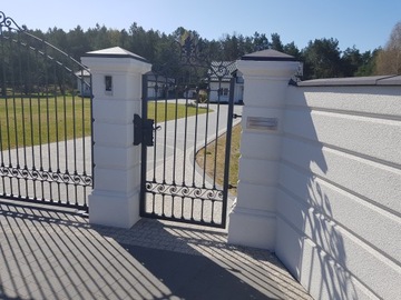 УСАДЬБНЫЕ ЗАБОРЫ, СТОЛБЫ, ПРОЛЕТЫ, СТЕНЫ