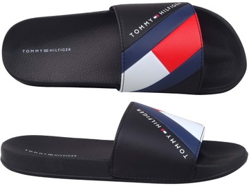 TOMMY HILFIGER POOL SHOWER KLAPKI PLAŻA NA BASEN