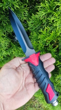 Нож для дайвинга Finka + кобура для дайвера из АБС-пластика ND84