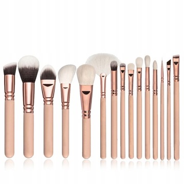 15pcs Complete Kit Powder Eye Brochas Eyeshadow