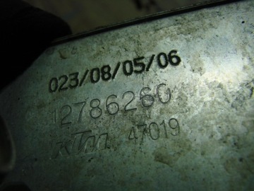 CHLADIČ SKŘÍŇKA SAAB 9-3 93 II 2.0T CABRIO 12786261AA 12786260