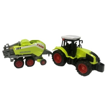 Traktor z Napędem Pojazd z Przyczepą Rolnicze