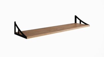 Uniwersalna półka wisząca JULIA 138cm dąb Lancelot