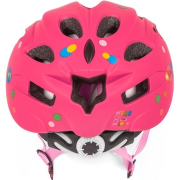 Kask 52-56 cm dziecięcy sportowy IN-MOLD - Miss MINNIE Pink - Disney