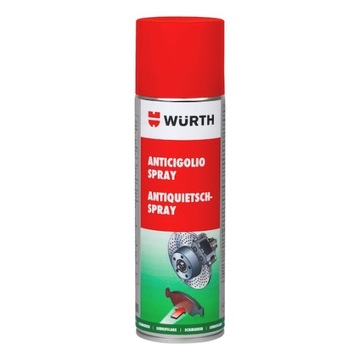 Preparat zapobiegający piskom hamulców WURTH