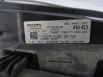SVĚTLO LEVÝ PŘEDNÍ VOLVO V40 II XENON 31283334