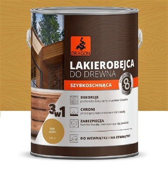 морилка 6 л ДУБ Светлый 8 ЛЕТ ЗАЩИТЫ ДЕРЕВА