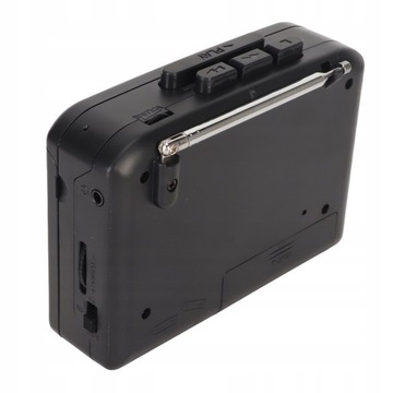 Портативный стереокассетный плеер FM-AM-радио