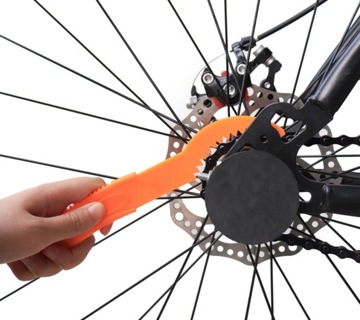 11 ЩЕТКИ ДЛЯ ЧИСТКИ ЦЕПИ МОТОЦИКЛА, СКУТЕРА, квадроцикла + СМАЗКА 400МЛ