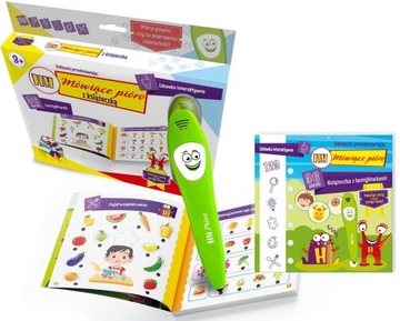 ГОВОРЯЩАЯ РУЧКА + ИНТЕРАКТИВНАЯ КНИГА Развивающая головоломка