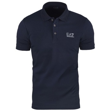 Koszulka Polo Emporio Armani EA7 Granatowa 8NPF04 PJM5 r.XL