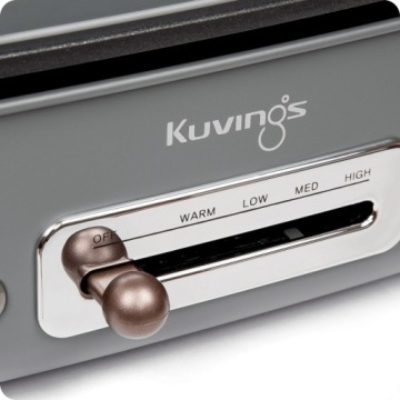 МУЛЬТИГРИЛЬ KUVINGS ЭЛЕКТРИЧЕСКИЙ СТОЛ КЕРАМИЧЕСКИЙ ПЛЮС ГРАФИТОВАЯ ПЛИТА ПОДАРОК