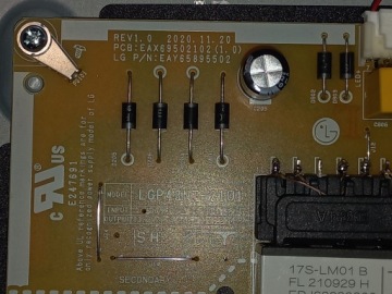 EAX69502102 EAY65895502 с LG43UP78003LB