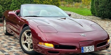Chevrolet Corvette C5 Cabrio 5.7 i V8 16V 349KM 2003 Chevrolet Corvette Limited Edition Anniversary 50 th, Niski przebieg 39 t