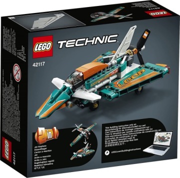 LEGO Technic 42117 — Оригинальный гоночный самолет