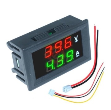 СВЕТОДИОДНЫЙ ВОЛЬТМЕТР С АМПЕРМЕТРОМ RG