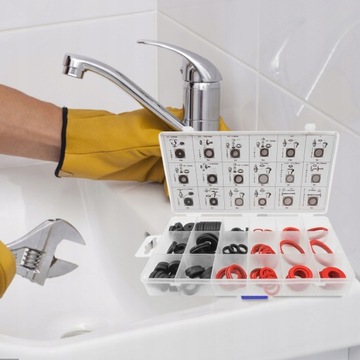 ГИДРАВЛИЧЕСКИЕ РЕЗИНОВЫЕ УПЛОТНИТЕЛЬНЫЕ ШАЙБЫ КОМПЛЕКТ УПЛОТНИТЕЛЬНЫХ ШАЙБ