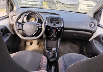 Citroen C1 II Hatchback 5d 1.0 VTi 72KM 2020 Citroen C1 I rej 2021r, 1.0 Benzyna. Uszkodzony. Poobijany. Jezdzi. VAT 23, zdjęcie 5